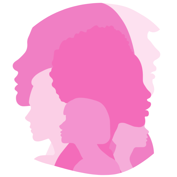 Abstract representation of women